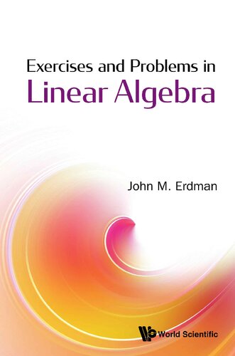 Exercises and problems in linear algebra