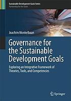 Governance for the Sustainable Development Goals