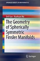 The Geometry of Spherically Symmetric Finsler Manifolds