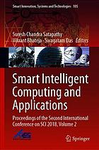 Smart Intelligent Computing and Applications