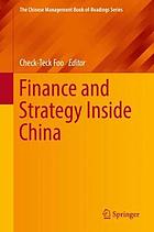 FINANCE AND STRATEGY INSIDE CHINA.