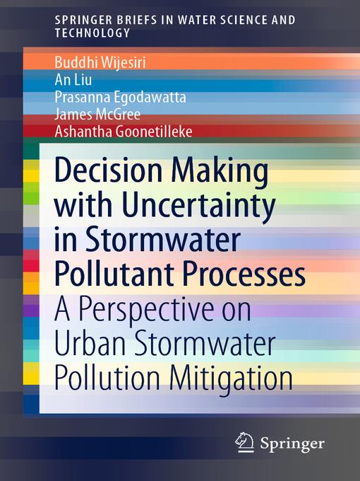 Decision Making with Uncertainty in Stormwater Pollutant Processes