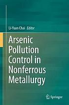 Arsenic pollution control in nonferrous metallurgy