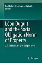Léon Duguit and the Social Obligation Norm of Property