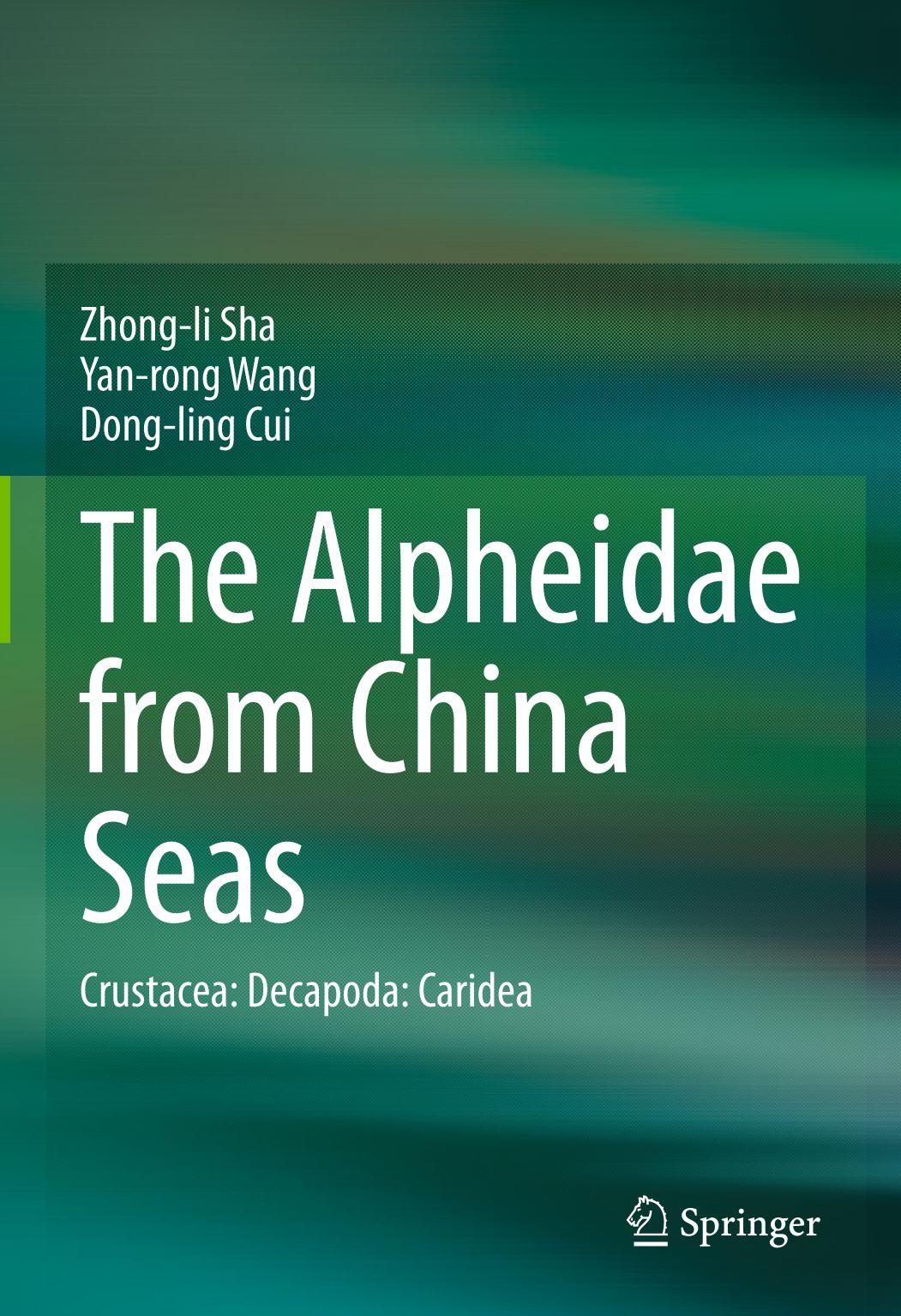 The Alpheidae from China Seas : Crustacea: Decapoda: Caridea.