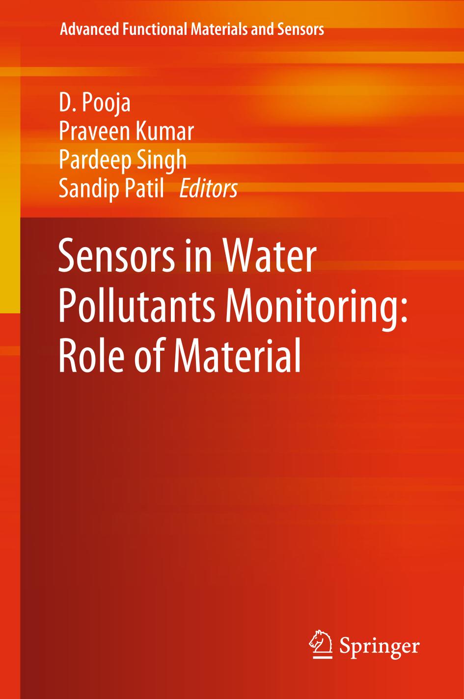 Sensors in Water Pollutants Monitoring: Role of Material