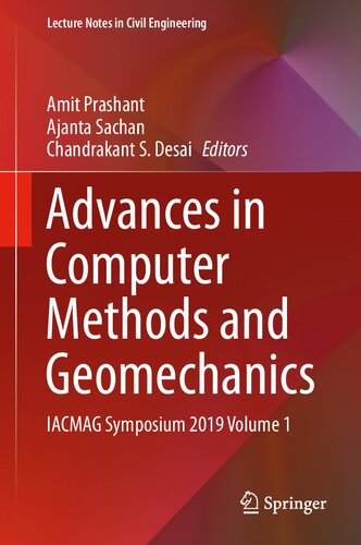 Advances in Computer Methods and Geomechanics