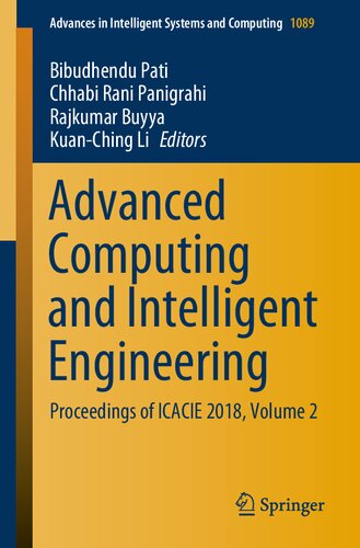 Advanced Computing and Intelligent Engineering