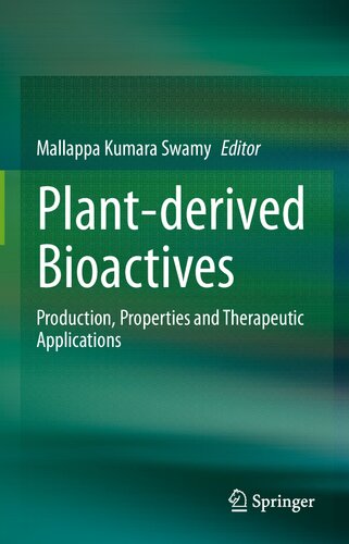 Plant-Derived Bioactives