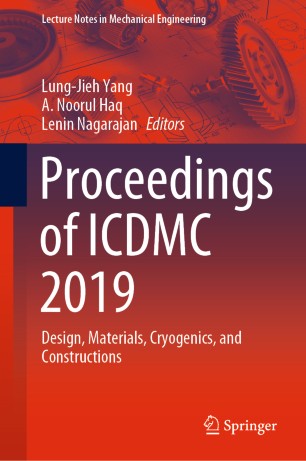 Proceedings of ICDMC 2019 : design, materials, cryogenics, and constructions