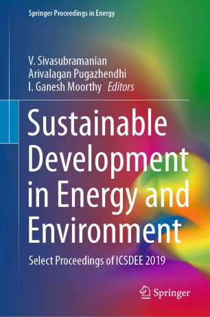 Sustainable development in energy and environment : select proceedings of ICSDEE 2019