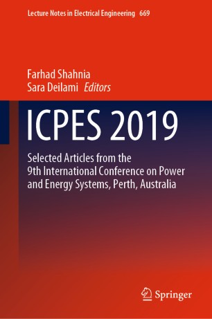 ICPES 2019 : Selected articles from the 9th International Conference on Power and Energy Systems, Perth, Australia