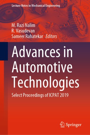 Advances in automotive technologies : select proceedings of ICPAT 2019