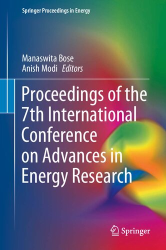 Proceedings of the 7th International Conference on Advances in Energy Research