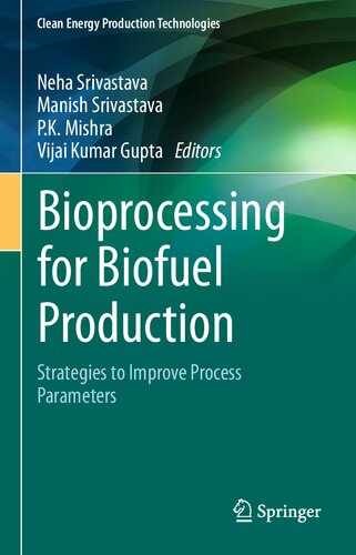 Bioprocessing for biofuel production  : strategies to improve process parameters