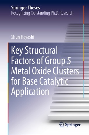 Key Structural Factors of Group 5 Metal Oxide Clusters for Base Catalytic Application