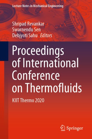 Proceedings of International Conference on Thermofluids KIIT Thermo 2020