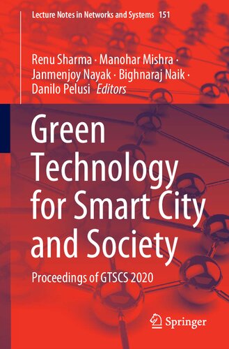 Green technology for smart city and society : proceedings of GTSCS 2020