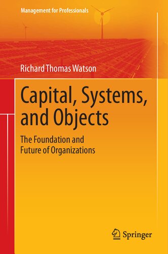 Capital, systems, and objects : the foundation and future of organizations