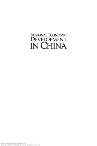 Regional Economic Development in China