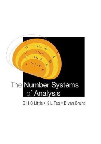 The Number Systems of Analysis