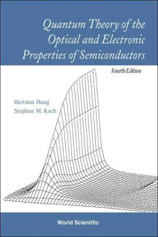 Quantum theory of the optical and electronic properties of semiconductors