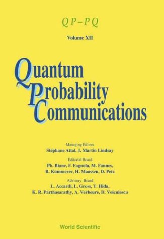 Quantum Probability Communications