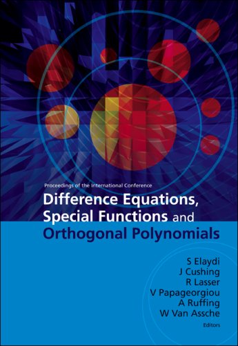 Difference Equations, Special Functions and Orthogonal Polynomials