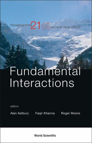 Fundamental interactions : proceedings of the 21st Lake Louise Winter Institute, Lake Louise, Alberta, Canada, 17-23 February, 2006