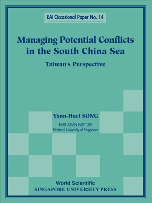 Managing Potential Conflicts In the South China Sea