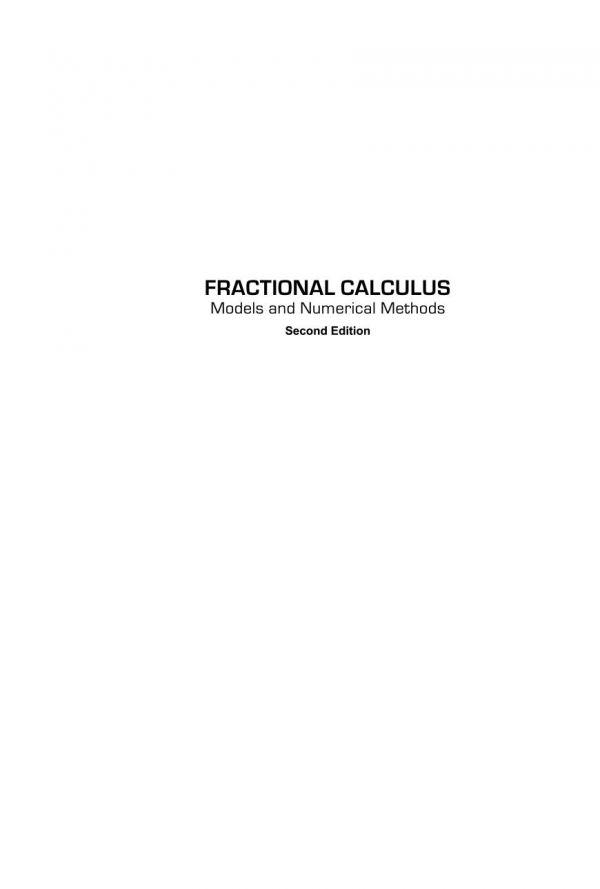 Fractional Calculus