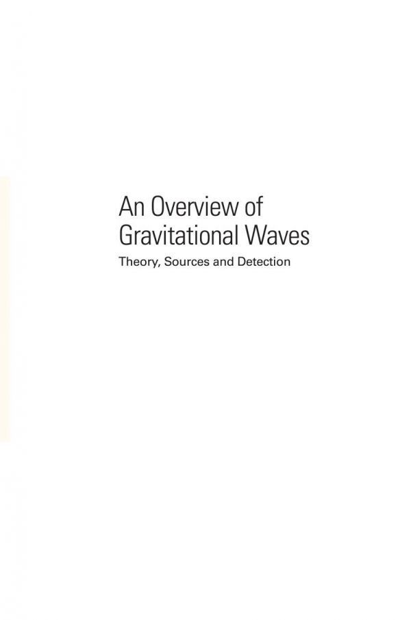 Introduction to the Detection of Gravitational Waves with Ground and Space Based Detectors