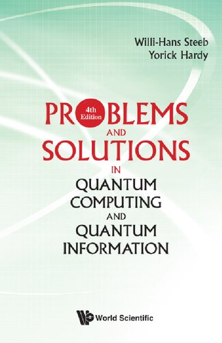 Problems and Solutions in Quantum Computing and Quantum Information