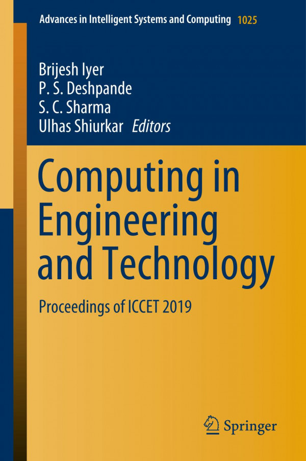 Computing in engineering and technology : proceedings of ICCET 2019