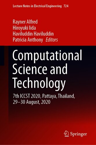 Computational Science and Technology : 7th ICCST 2020, Pattaya, Thailand, 29-30 August, 2020