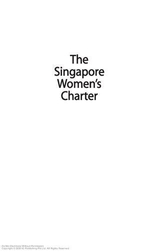 The Singapore Women's Charter