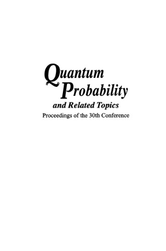 Quantum Probability and Related Topics