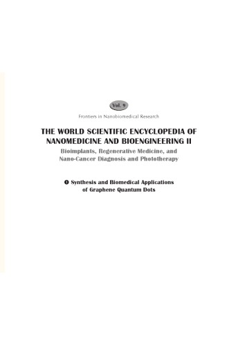 World Scientific Encyclopedia of Nanomedicine and Bioengineering II, The