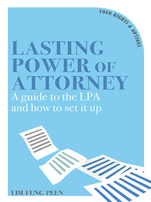 Lasting Power of Attorney