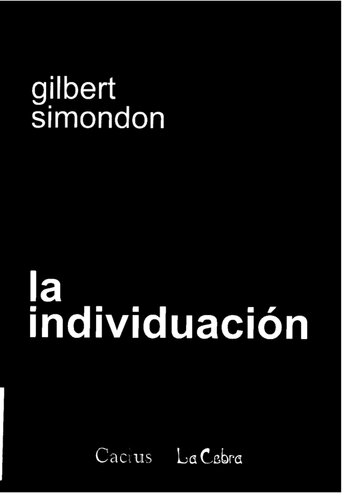 La Individuación a la Luz de las as Nociones de Forma y de Información