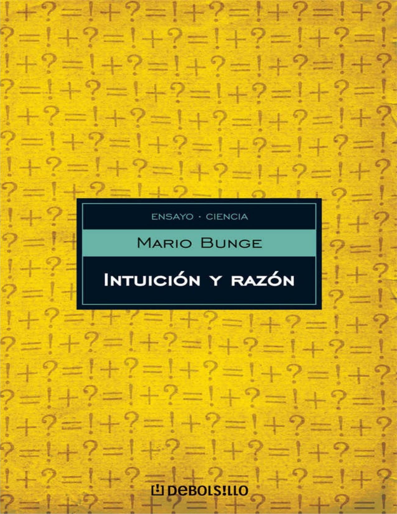 Intuición y razón (Spanish Edition)