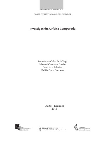 Investigación jurídica comparada