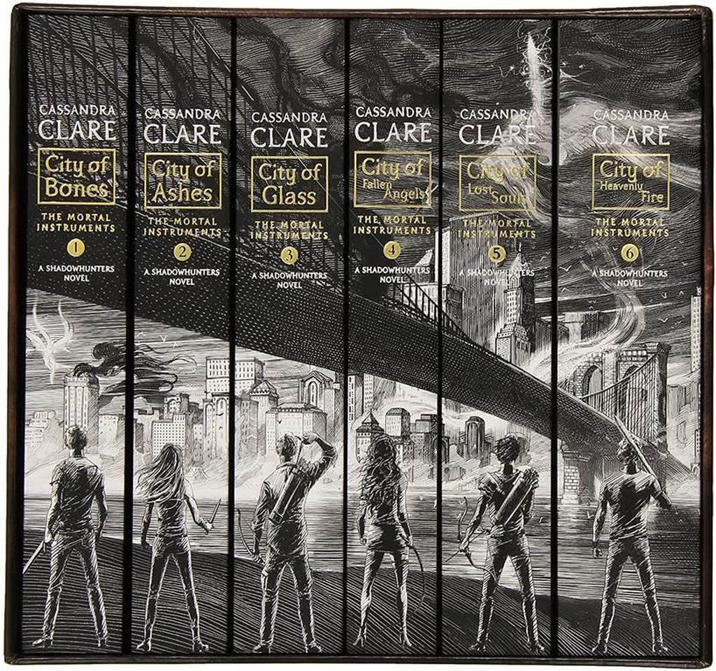 The Mortal Instruments, the Complete Collection(City of Bones/ City of Ashes/ City of Glass/ City of Fallen Angels/ City of Lost Souls/ City of Heavenly Fire)