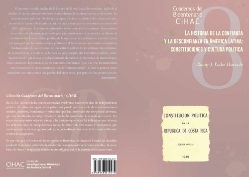 La historia de la confianza y la desconfianza en América Latina: constituciones y cultura política