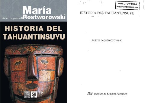 Historia De Tahuantin Suyo (Serie Historia Andina)