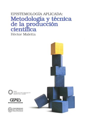 Epistemología aplicada : metodología y técnica de la produccion cientifíca