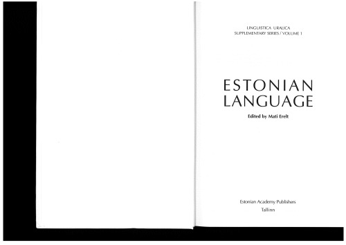 Estonian language