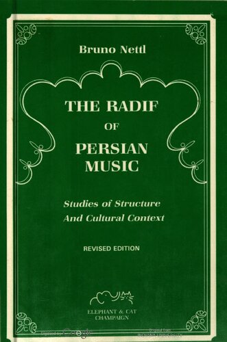 The Radif Of Persian Music