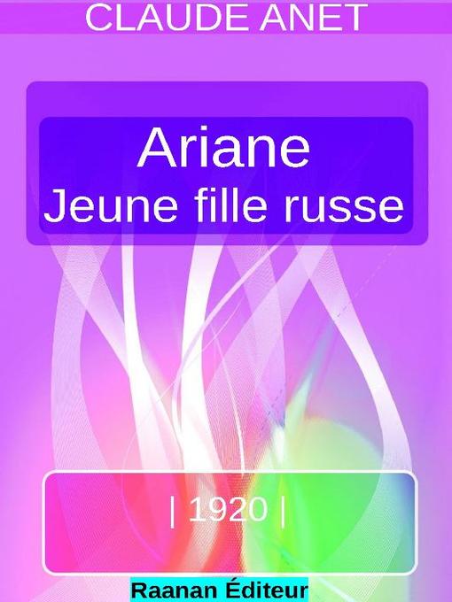 ARIANE, jeune fille russe