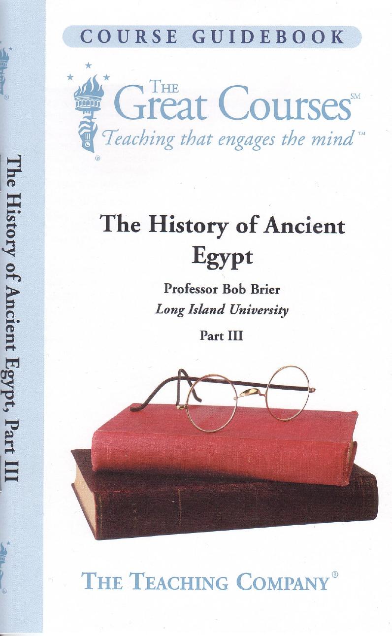 The History of Ancient Egypt